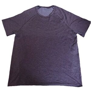 Lululemon Metal Vent Tech Short Sleeve 2.0, Size XXL 2XL Purple Heathered Shirt